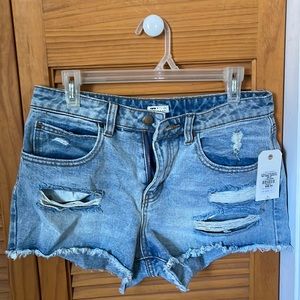 Light Washed Jeans Shorts BNWT